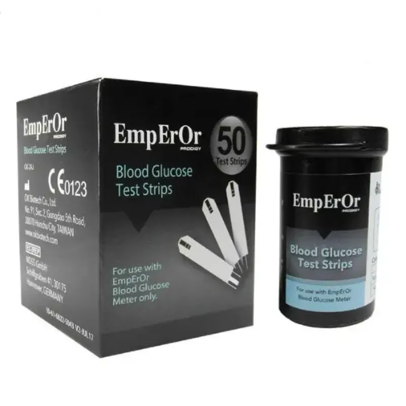 نوار تست قند خون امپرور بسته 50 عددی