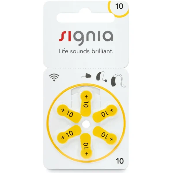 باتری سمعک سیگنیا سایز 10
