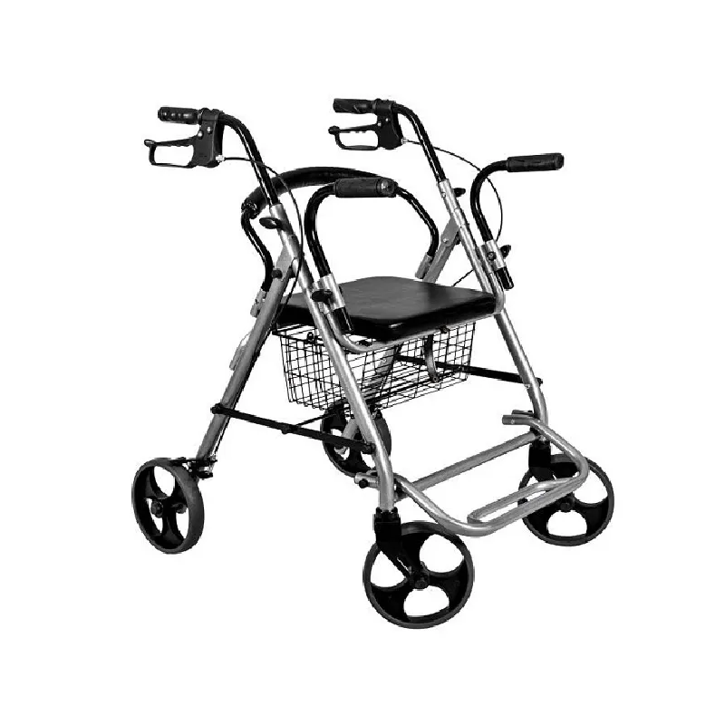 واکر چهار چرخ صندلی دار
