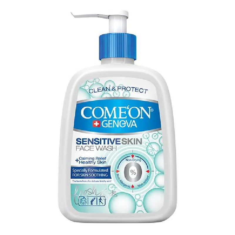 ژل شستشو صورت کامان مناسب پوست های خشک و حساس